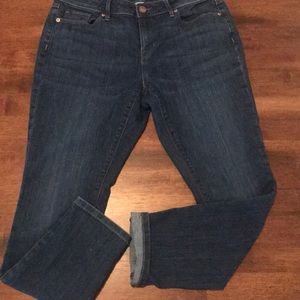 Loft Curvy Skinny Petite Jeans